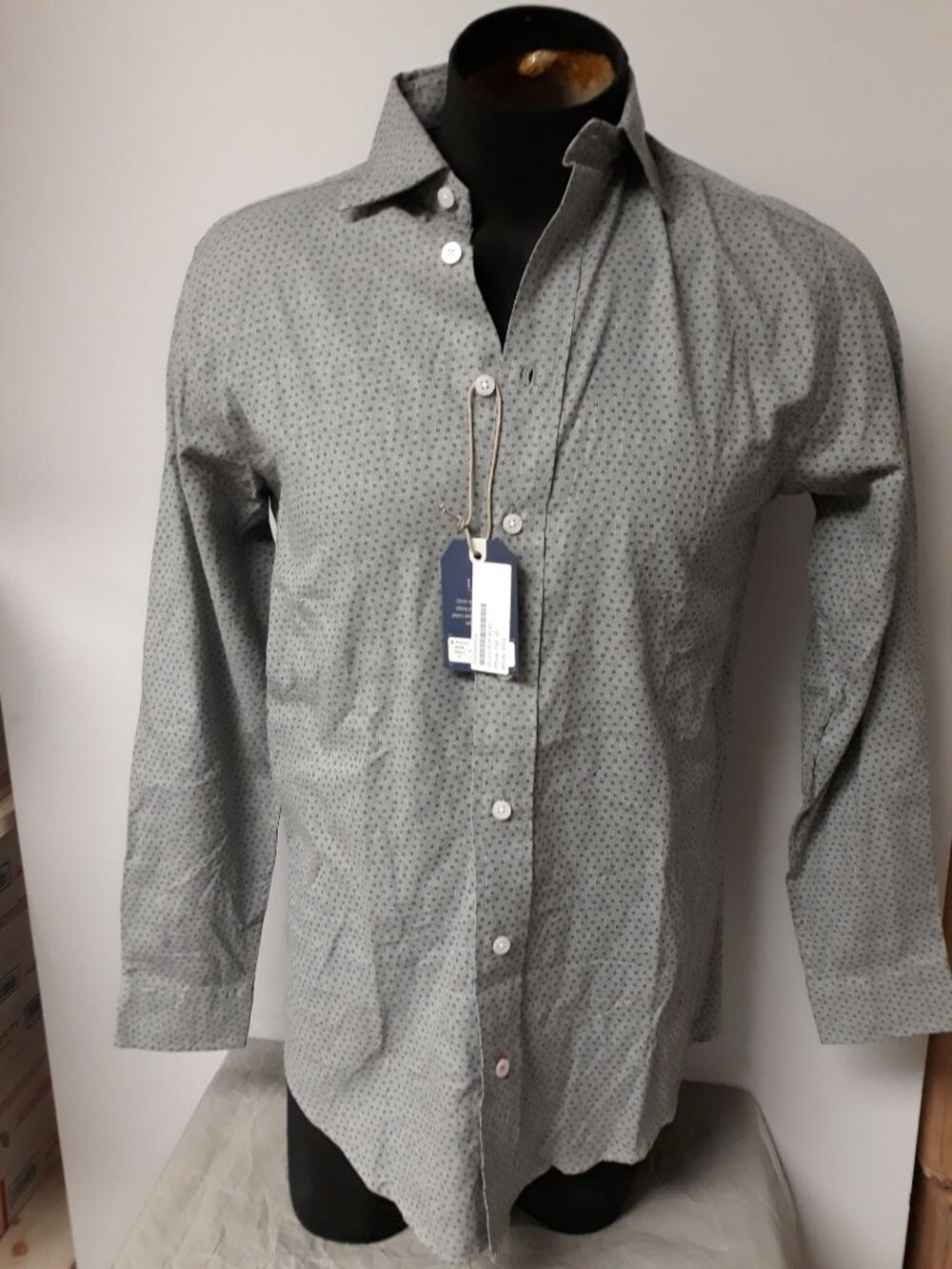 FootJoy Men's Golf Shirt Grey Size S NEW WITH TAGS!